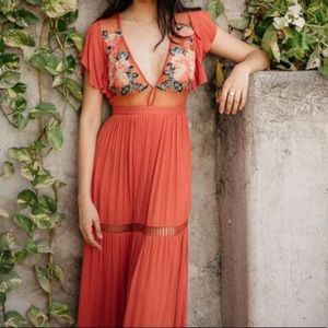 NWOT Cleobella Amery maxi dress